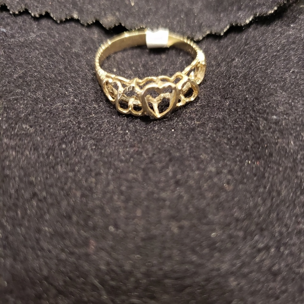 Heart ring 14kt gold